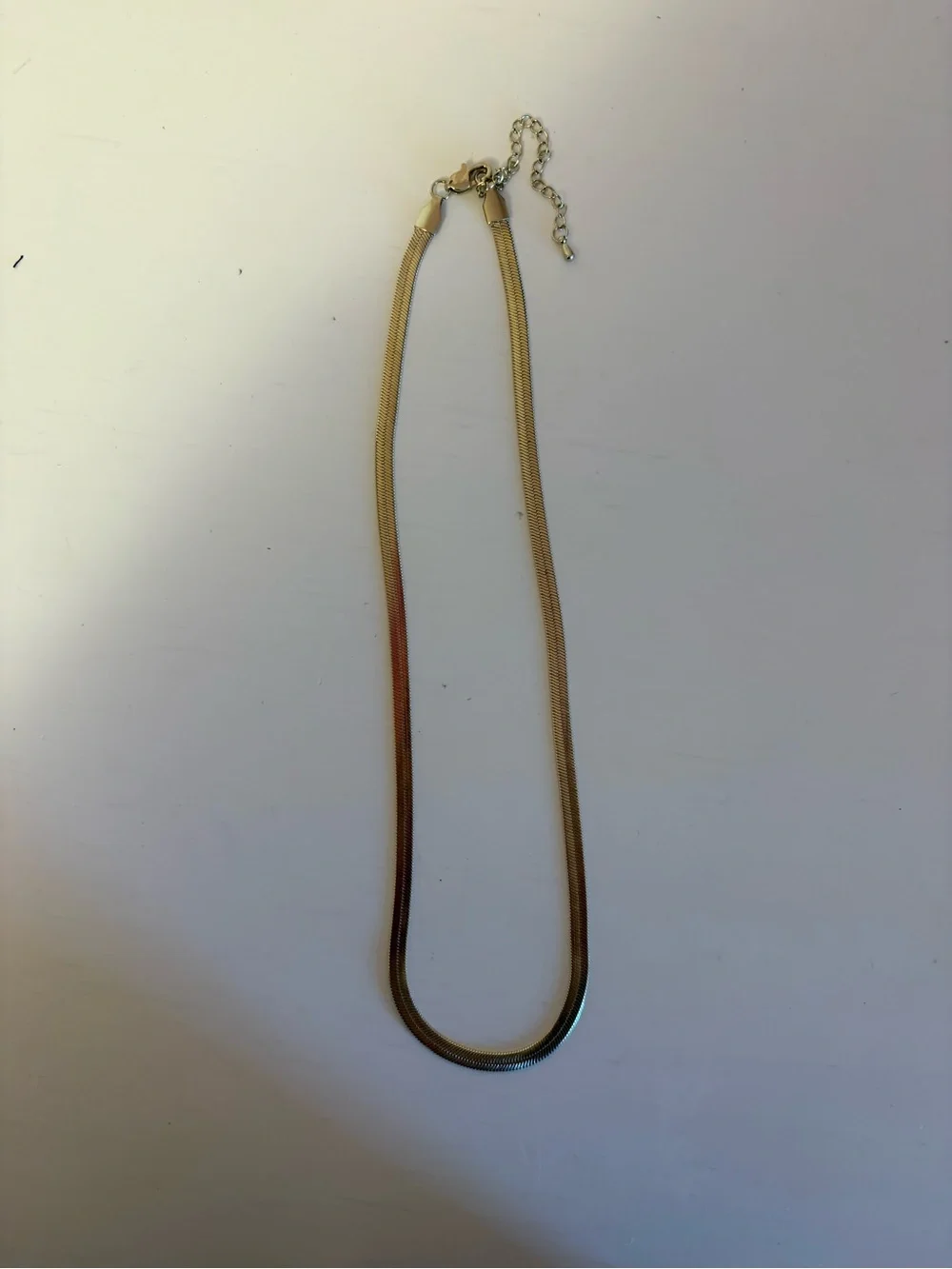Gold Snake Chain Necklace - Women's Jewelry
